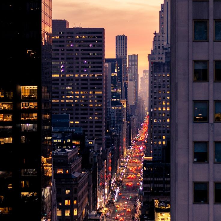 City skyline in Paris, France